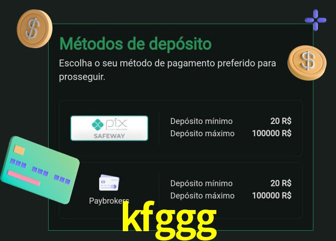 O cassino kfggg oferece uma grande variedade de métodos de pagamento
